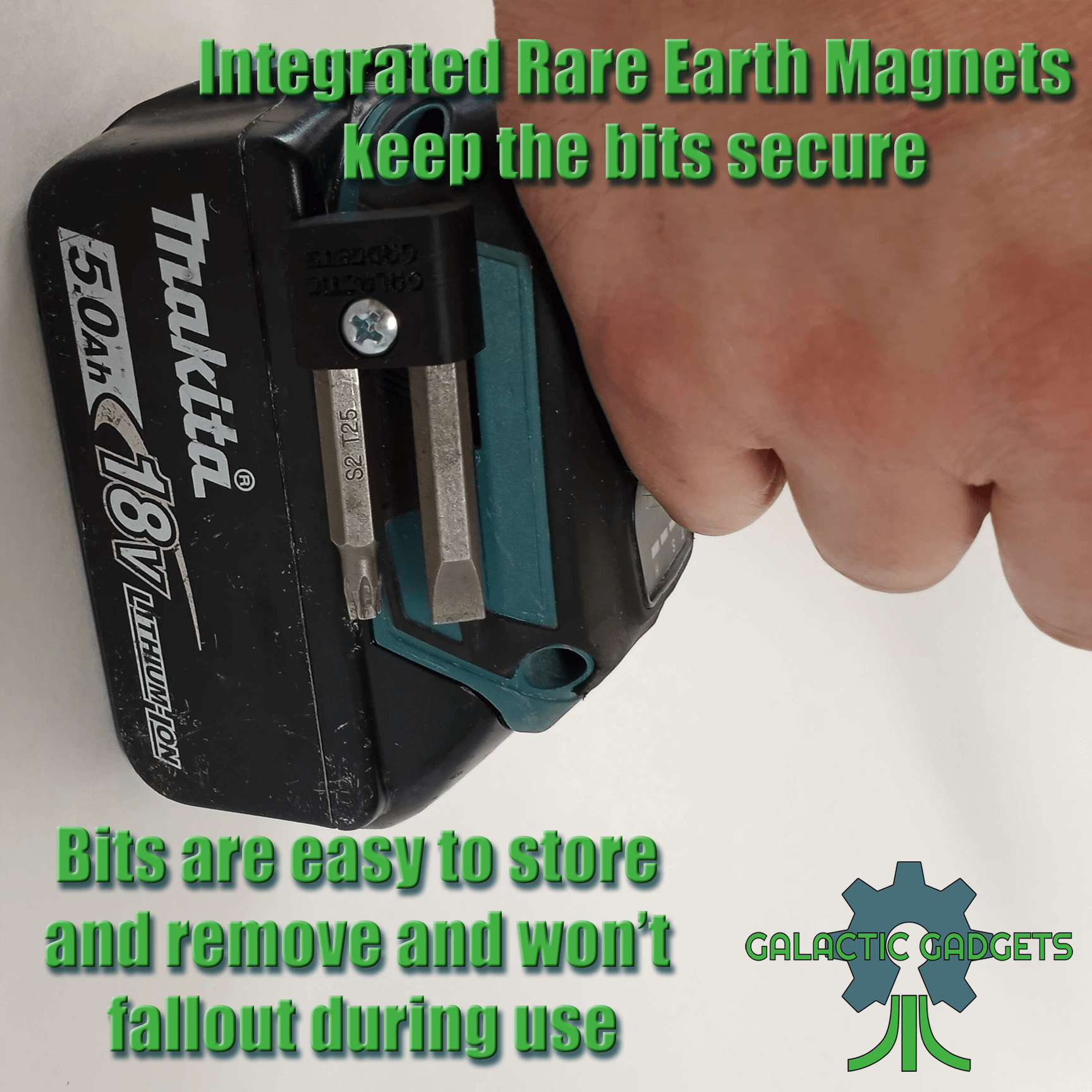 Magnetic Bit Holder for Makita 18V Drills, Impact Drivers - Image 4