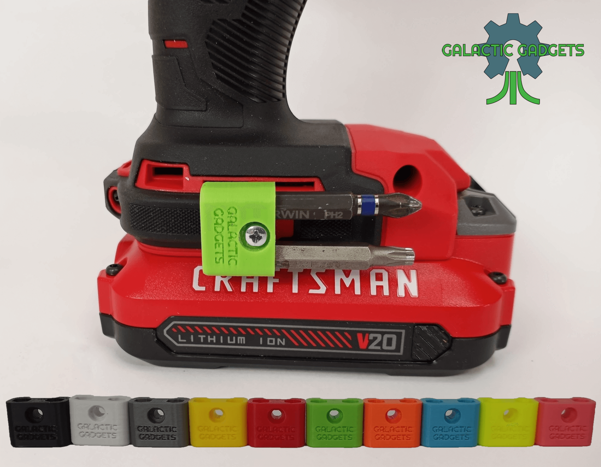 Magnetic Bit Holder for Craftsman V20 Drills, Impact Drivers