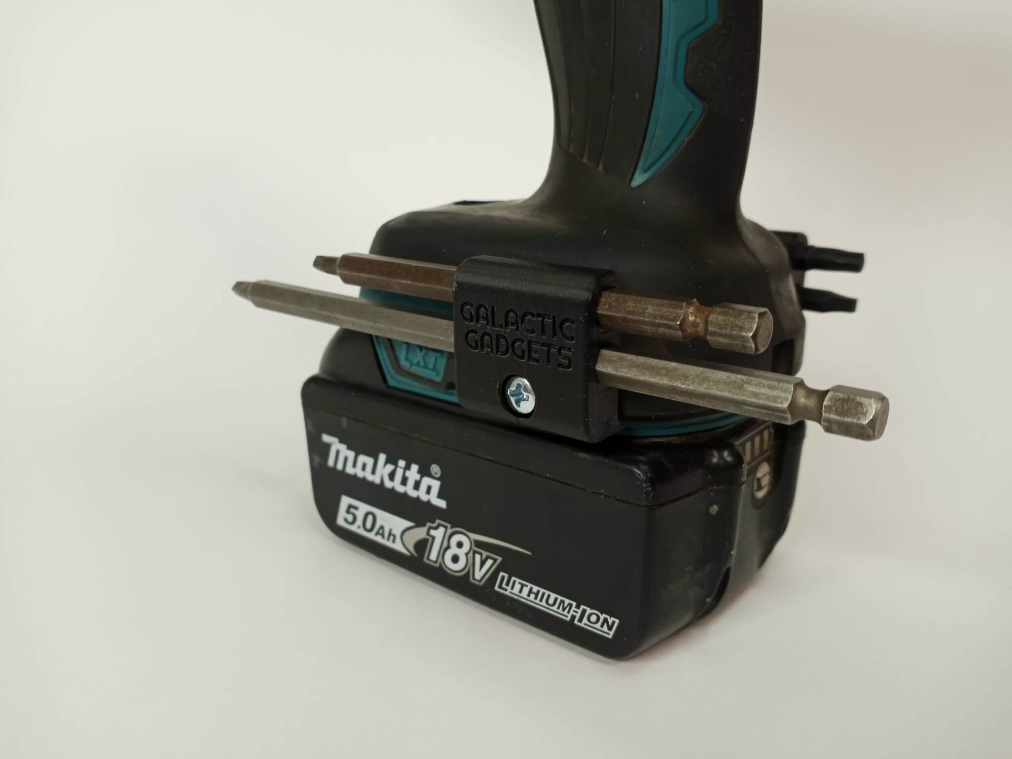 Heavy Duty 2 Slot Magnetic Bit Holder for Makita 18V Drills, Impact Drivers - Image 4