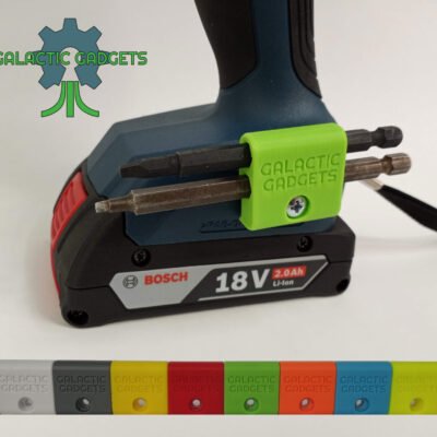 Heavy Duty Pass Thru Magnetic Bit Holder for Bosch 18V Drills, Impact Drivers