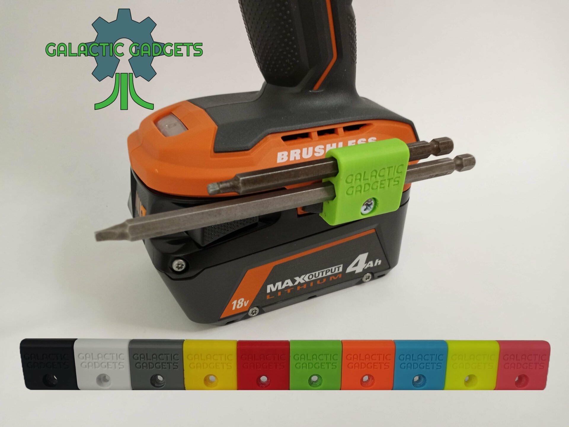 Heavy Duty Pass Thru Magnetic Bit Holder for Rigid 18V Drills, Impact Drivers