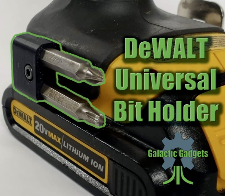 Magnetic Bit Holders - DeWALT 20V Max Drills, Drivers, Impact(2-PACK) - 100% USA - Image 2
