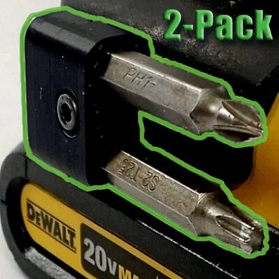 Magnetic Bit Holders - DeWALT 20V Max Drills, Drivers, Impact(2-PACK) - 100% USA