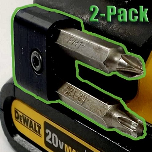 Magnetic Bit Holders - DeWALT 20V Max Drills, Drivers, Impact(2-PACK) - 100% USA
