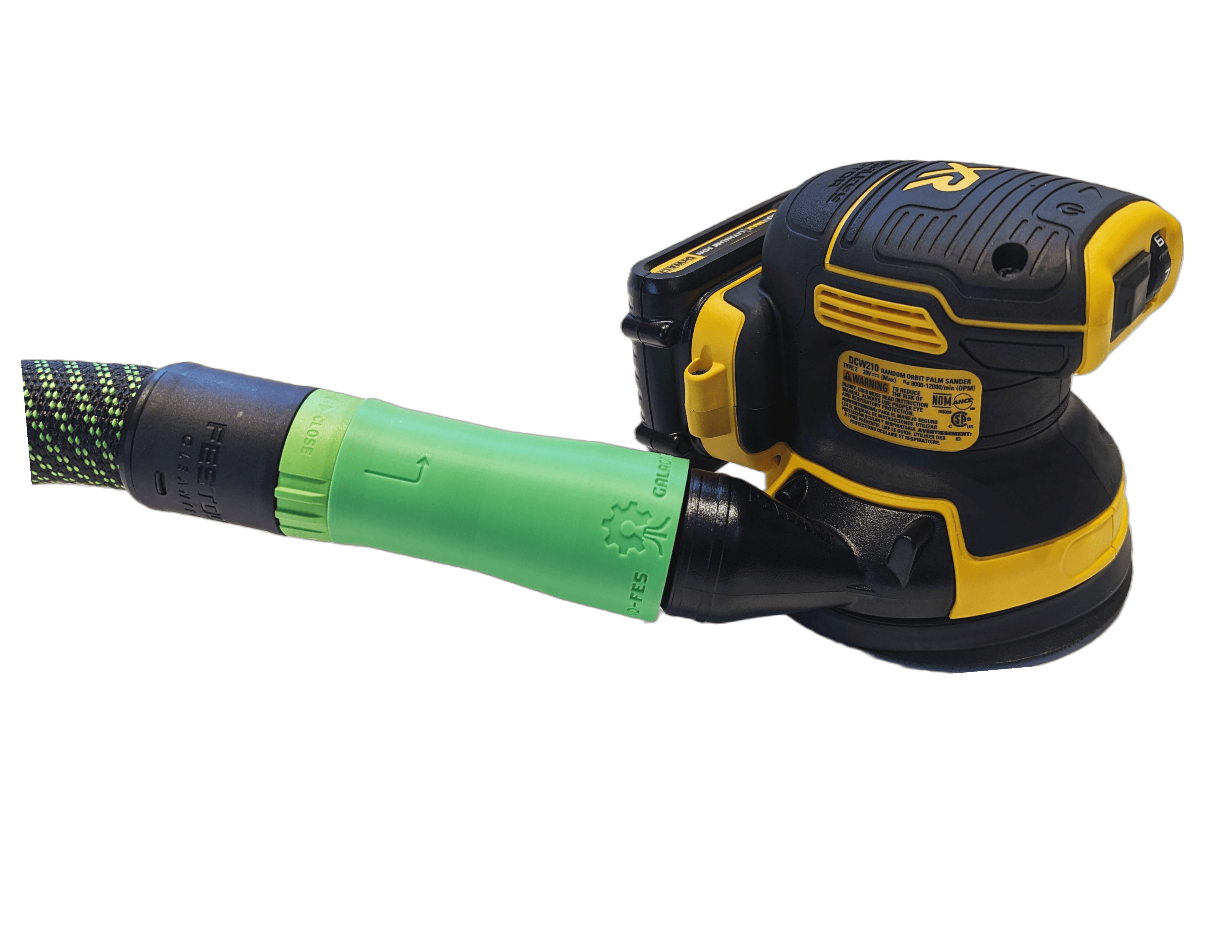 Vacuum Adapter for Dewalt or Craftsman Sanders - Image 21